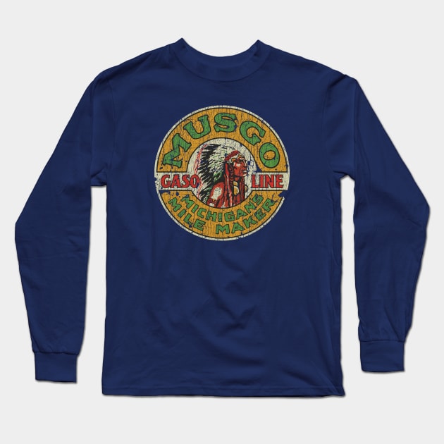 Musgo - Muskegon Gas & Oil Company Long Sleeve T-Shirt by JCD666